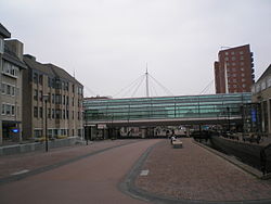 Town hall and station in Houten