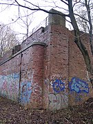 Remains of the U-Bahn station Beimoor
