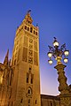La Giralda, the former minaret of the Great Mosque of Seville, built during the Almohad period