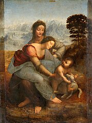 The Virgin and Child with Saint Anne (Leonardo)