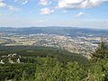 View of Liberec from Ještěd
