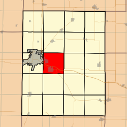 Location in Knox County
