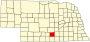 Kearney County map
