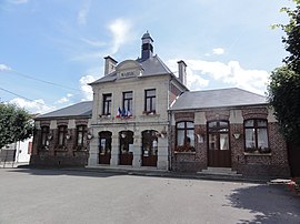 The town hall of Marest
