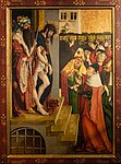 Tempera auf Holz: Jörg Breu der Ältere, Melker Altar, Ecce homo, 1502