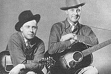 Monroe (left) and his brother Charlie in 1936