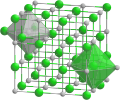 Kristallstruktur von Natriumchlorid – Kochsalz