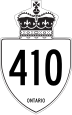 Highway 410 marker