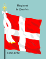 Ordonnanzfahne des Régiment de Picardie – 1780