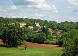 A general view of Saint-André-d'Allas