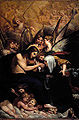 St Catherine's mystic communion by Francesco Brizzi