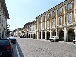 View of San Secondo historical centre.