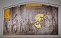 Wandbild: König Antiochus verurteilt die sieben Makkabäerbrüder