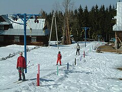 Zakopane - Gubałówka Hill: a nursery ski run