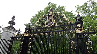 The southern gate to the Inner Circle of Regent's Park