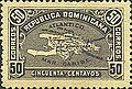A 1900 stamp with approximate map