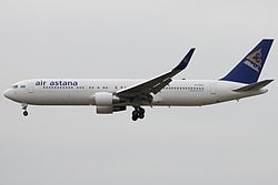 Boeing 767-300ER der Air Astana