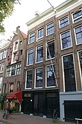 Anne Frank House and neighbouring canal houses in Amsterdam