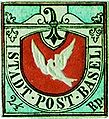 Image 2The Basel Dove stamp (from Postage stamp)