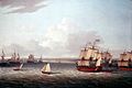 Image 11The British Fleet Entering Havana, 21 August 1762, a 1775 painting by Dominic Serres (from History of Cuba)