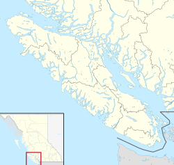 Holberg is located in Vancouver Island