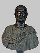 Bronze bust of Lucius Junius Brutus, the Capitoline Brutus (late 4th century BC to early 3rd century BC)