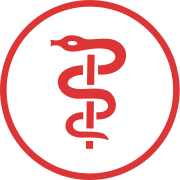Many medical organizations use the rod of Asclepius as their logo, since it symbolizes the healing arts. This kind of sign is called a pictogram The main advantage of a pictogram is that one does not need to be able to read or to understand a particular language in order to be able to understand the information it conveys.[c]