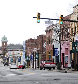 Gaffney Commercial Historic District is listed on the National Register of Historic Places.