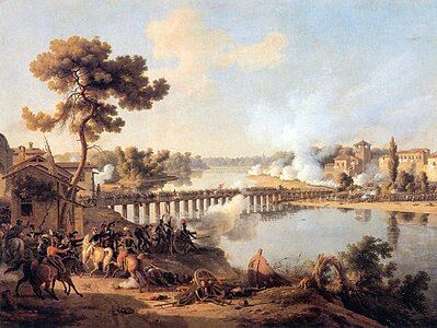 General Bonaparte defeats the Austrians at the Battle of Lodi (May 10, 1796)