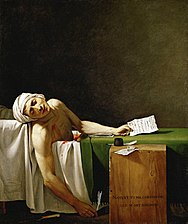 The Death of Marat by Jacques-Louis David (1793)