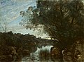 Jean-Baptiste Camille Corot, Souvenir of the Environs of Lake Nemi, 1865