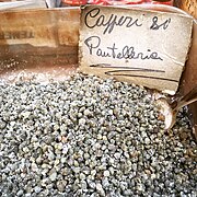 Capers for sale in an Italian market