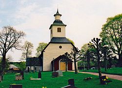 The church in Lerdala