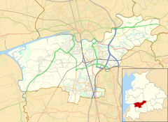 Much Hoole is located in the Borough of South Ribble