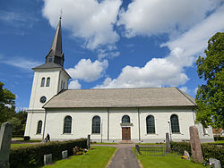 Lysvik Church in late-May 2011