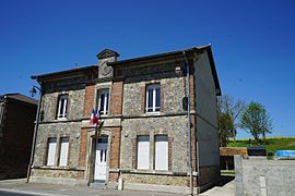The town hall in Somme-Bionne