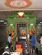 Main shrine to Mariamman in the Sri Maha Mariamman Temple in Kuala Lumpur, Malaysia