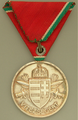 Reverse of the Golden medal for officers