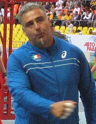Silbermedaillengewinner Nicola Vizzoni