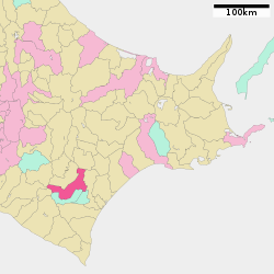 Location of Obihiro in Hokkaido (Tokachi Subprefecture)