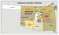 Image 15Oklahoma and Indian Territory, 1890s (from History of Oklahoma)
