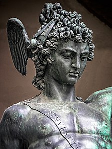 Perseus with the head of Medusa by Benvenuto Cellini