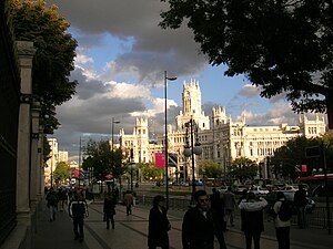 View from the Calle de Alcalá