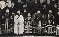 Part of the participants of the 17th Confucius Conference wear Hanfu, 1910s.