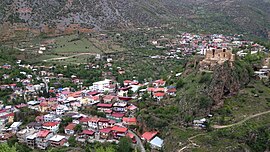 Partial view of the town