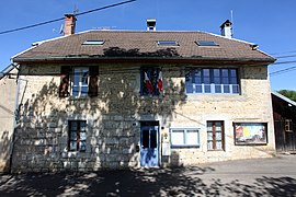 The town hall in Sainte-Anne