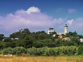 The lighthouse of Alistro, in San-Giuliano