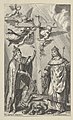 Saint Charlemagne and Saint Louis, by Grégoire Huret [fr], mid-17th century