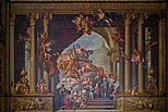 West wall of James Thornhill's Painted Hall at the Old Royal Naval College; 1707–1726.[106]