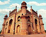 Safdarjung's Tomb was built in 1754 in the late Mughal architectural style for Nawab Safdarjung.